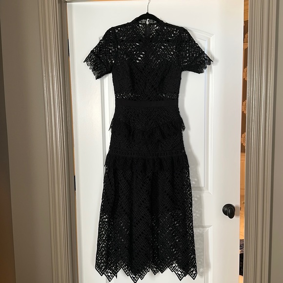 Self portrait black dress - Picture 1 of 3